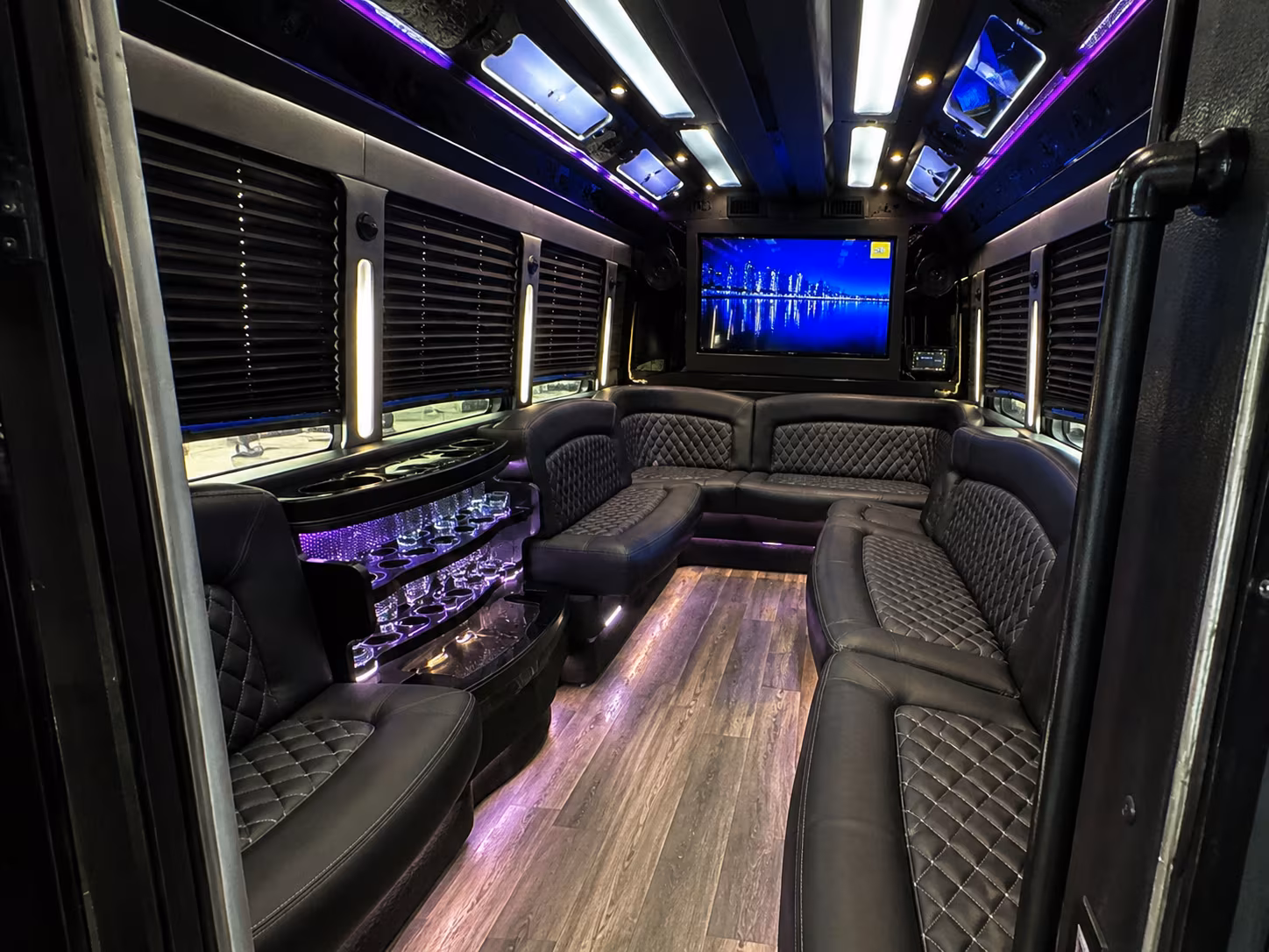 Ontario Bachelor & Bachelorette Transportation party bus exterior