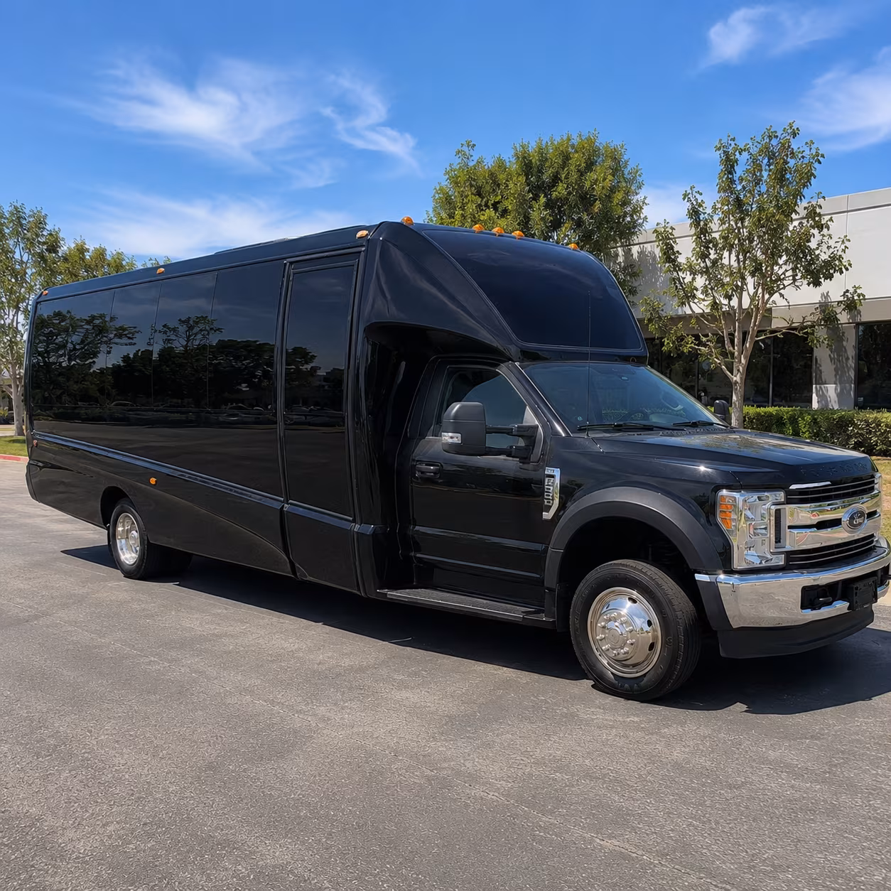 Ontario Concert & Music Festival Transportation party bus exterior