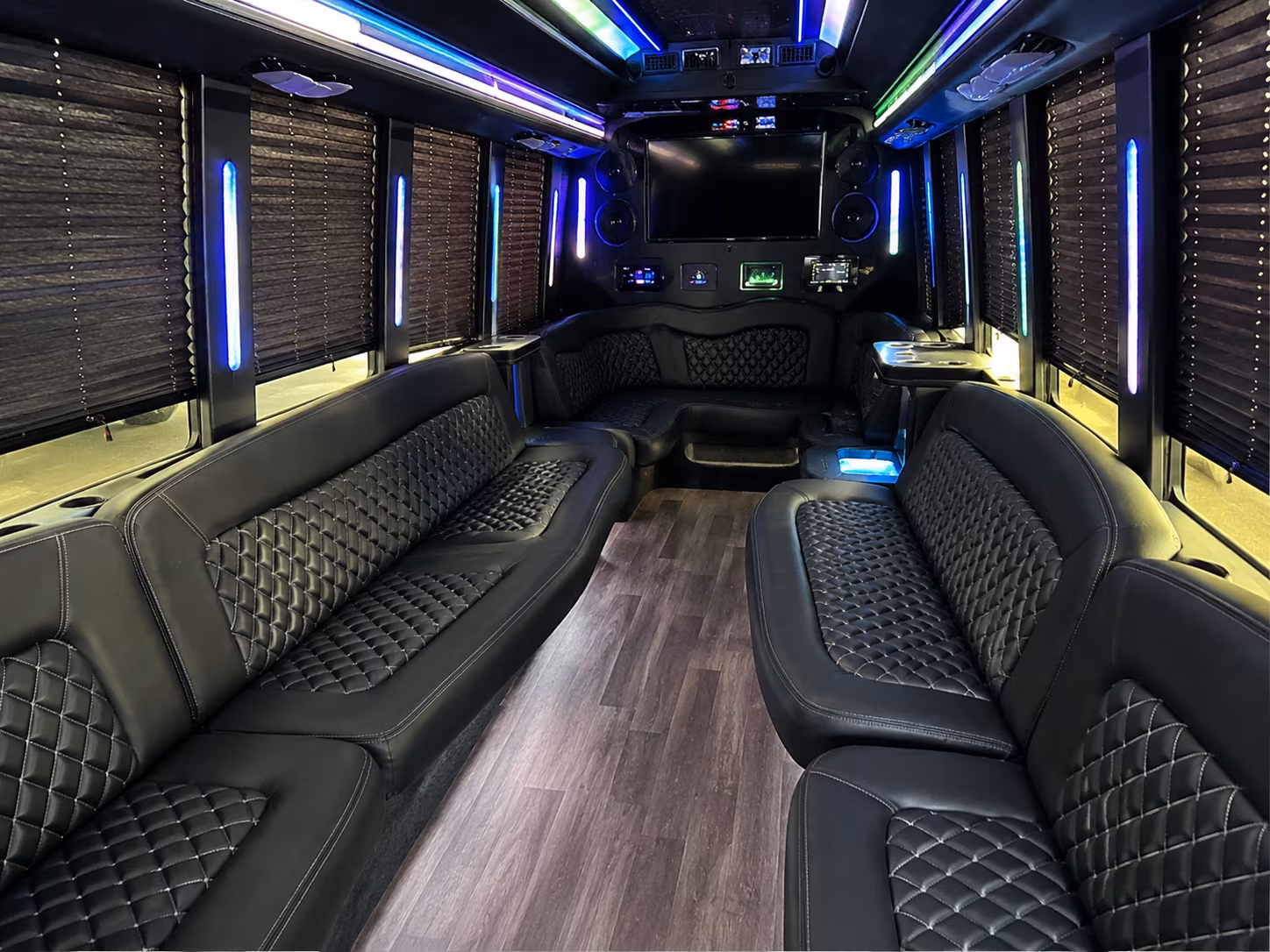 Ontario Concert & Music Festival Transportation party bus exterior