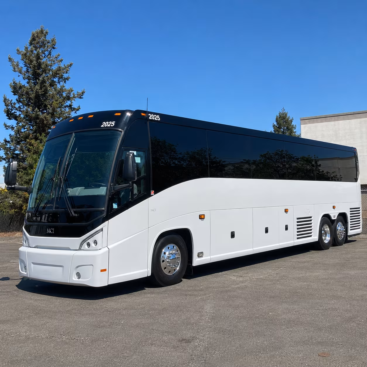 Ontario Corporate Transportation party bus exterior