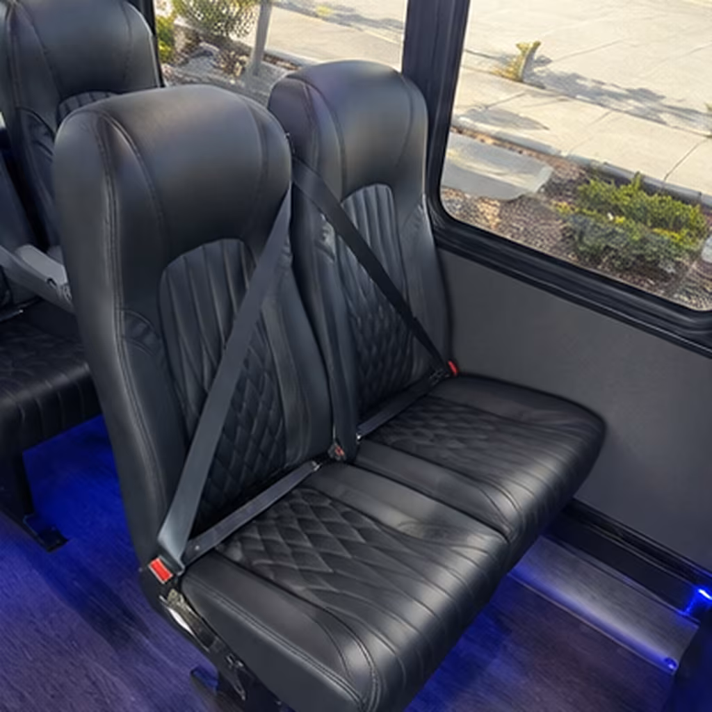 Ontario Corporate Transportation party bus interior