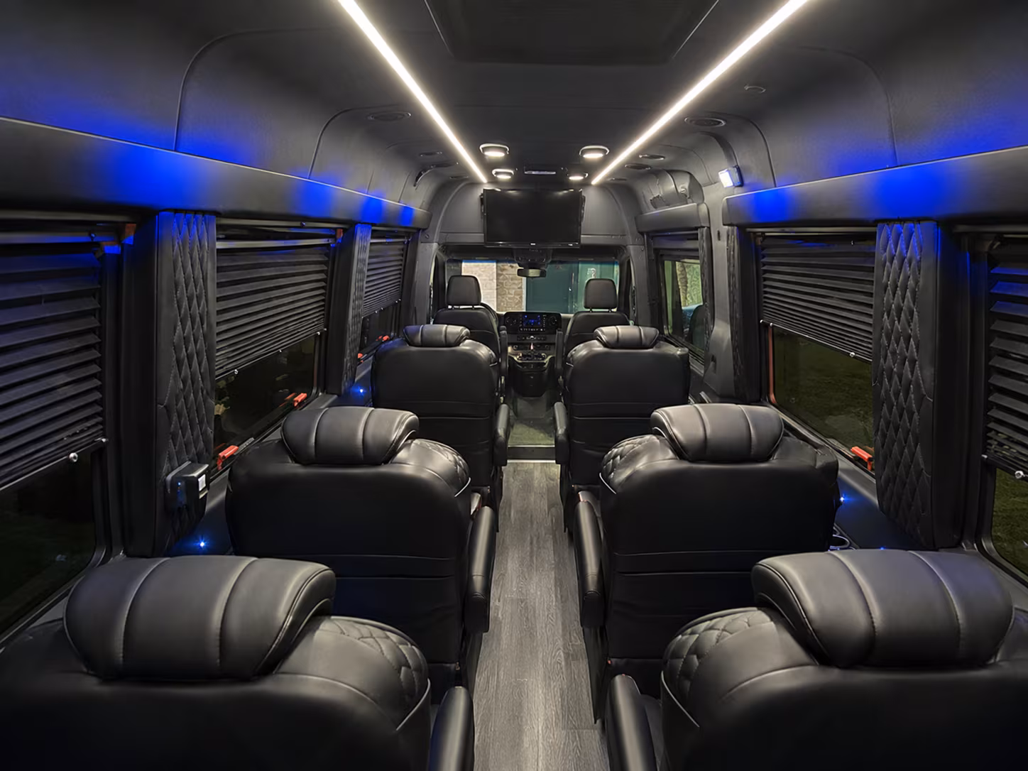 Ontario Corporate Transportation party bus exterior
