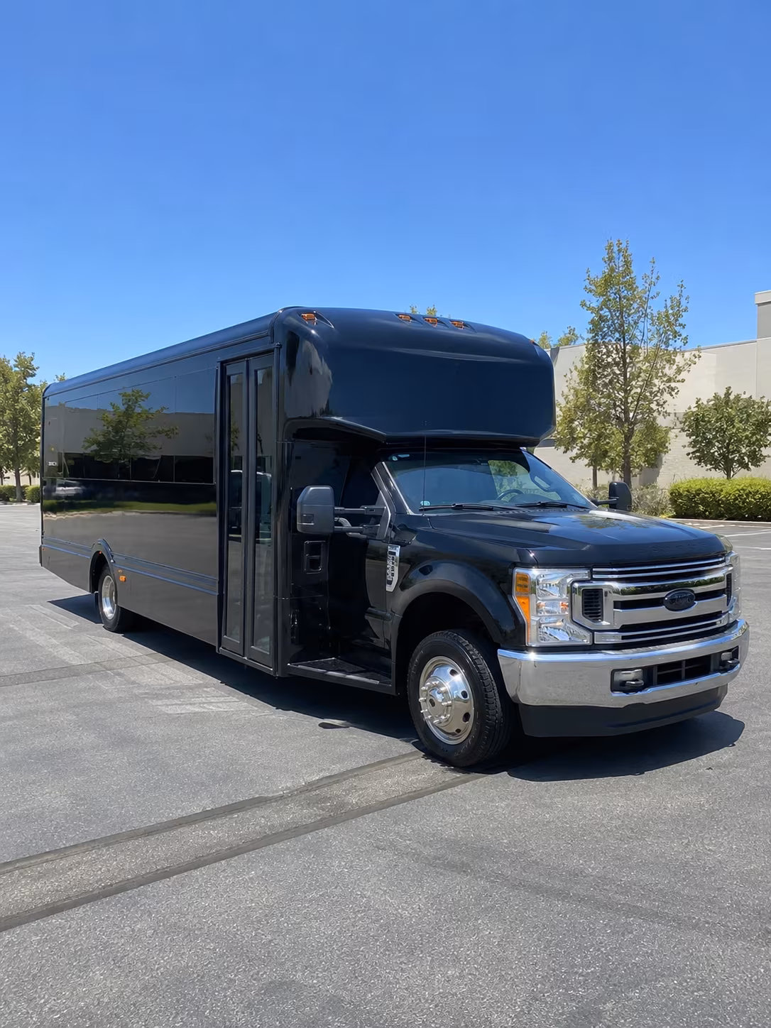 Ontario Private Event Transportation party bus exterior