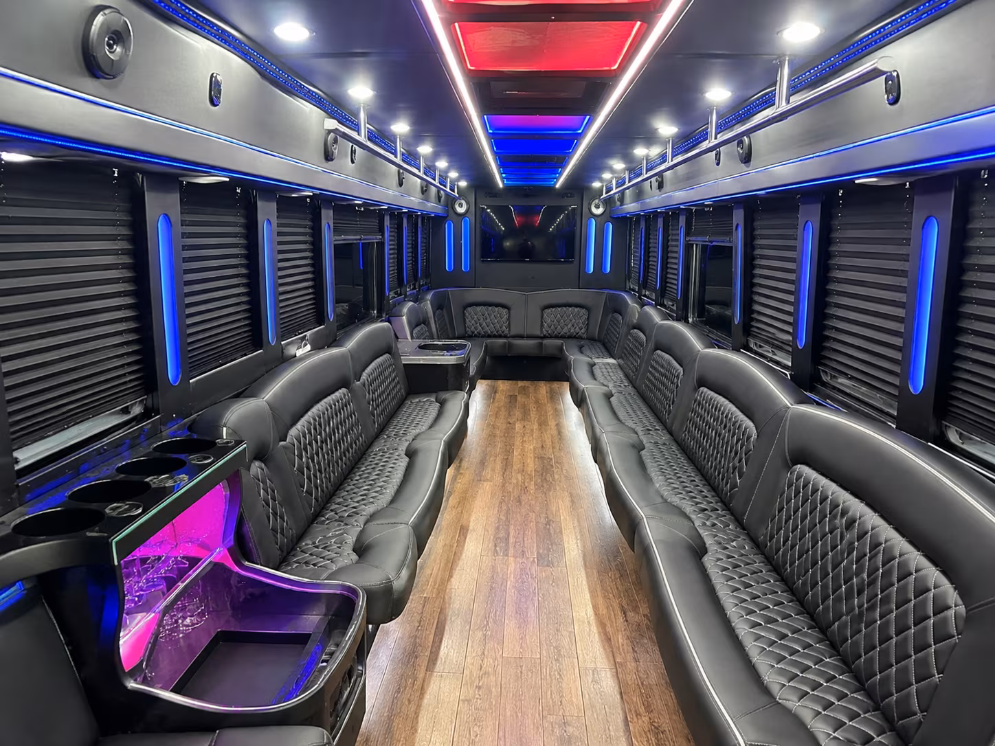 Ontario Private Event Transportation party bus exterior