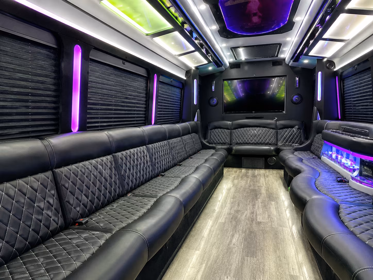 Ontario Prom & Homecoming Transportation onboard seating
