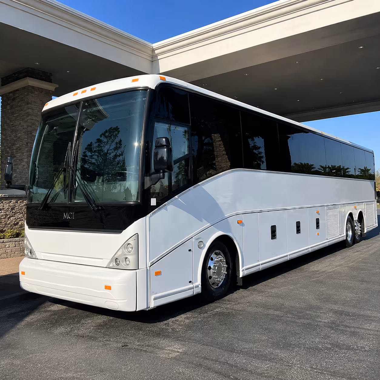 Ontario School Event Transportation party bus exterior