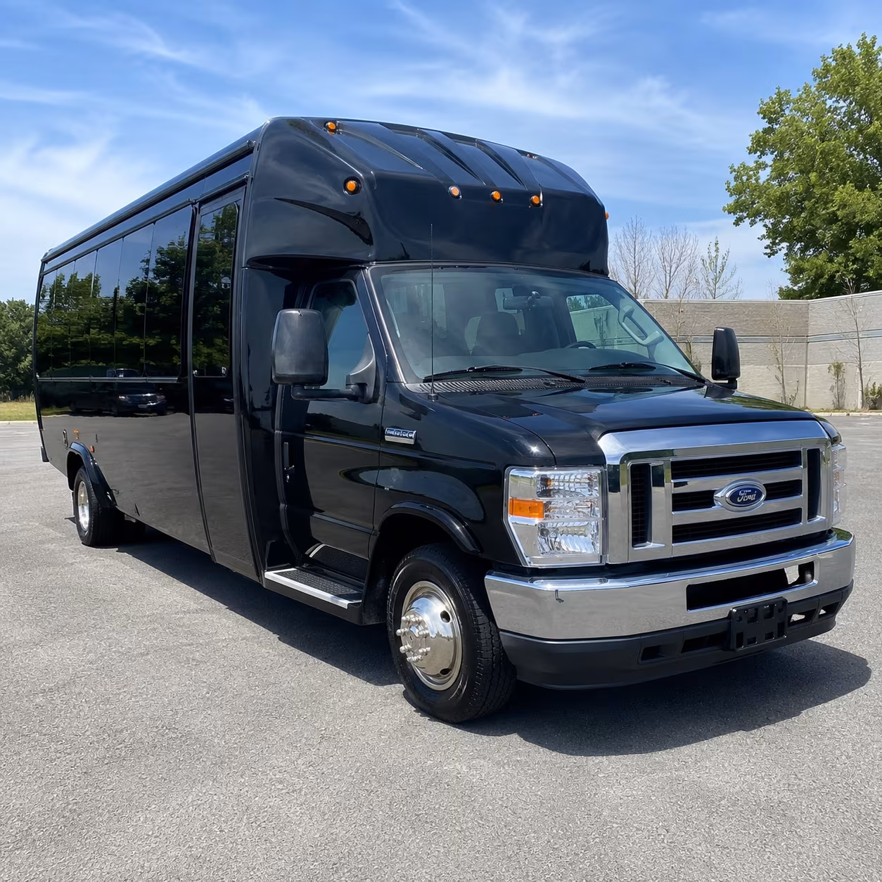Ontario Sporting Event Transportation party bus exterior