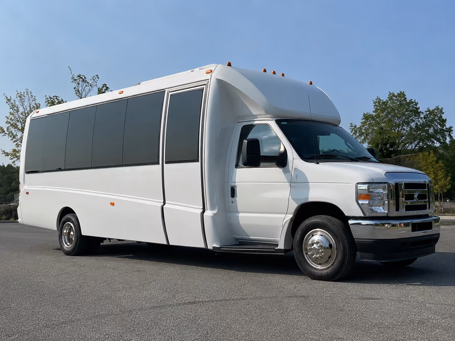 Ontario Sporting Event Transportation party bus exterior